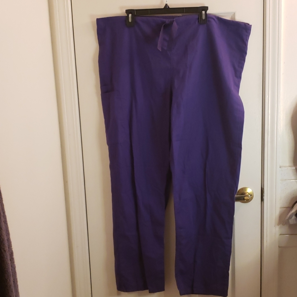 🤯3/$12 Cherokee Scrub Pants Purple Size Large